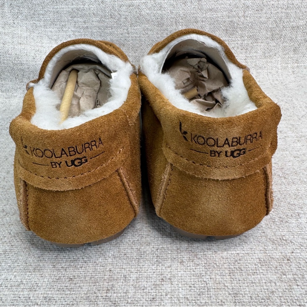Koolaburra Men's Tan Suede Loafers - Picture 7 of 8